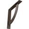 Ekena Millwork Bulwark Steel Bracket, Hammered Brown 2"W x 12"D x 12"H BKTM02X12X12BUHBR - alternate 1